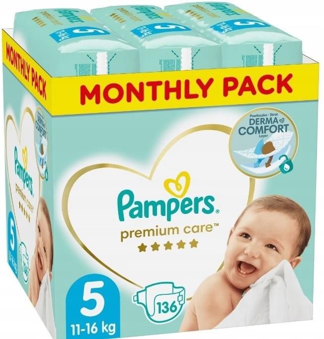 pampers preminum care 5 ceneo