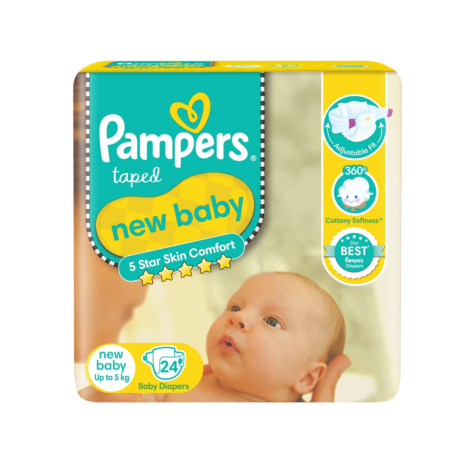 pampers new baby