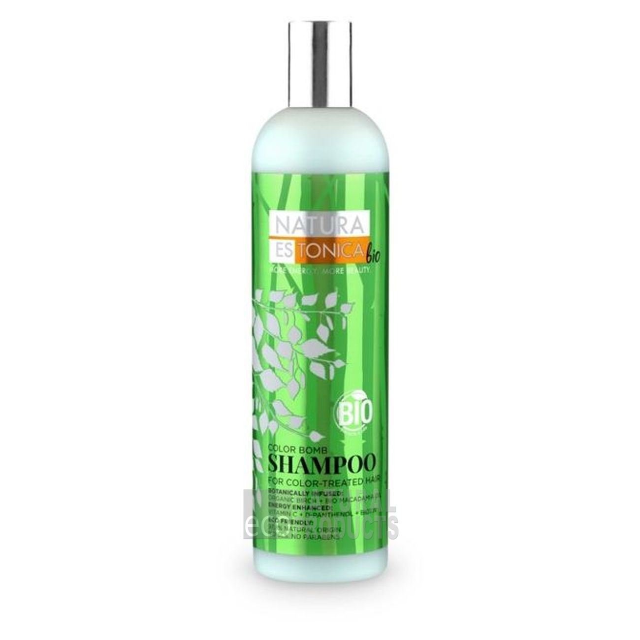 szampon natura estonica bio color bomb shampoo