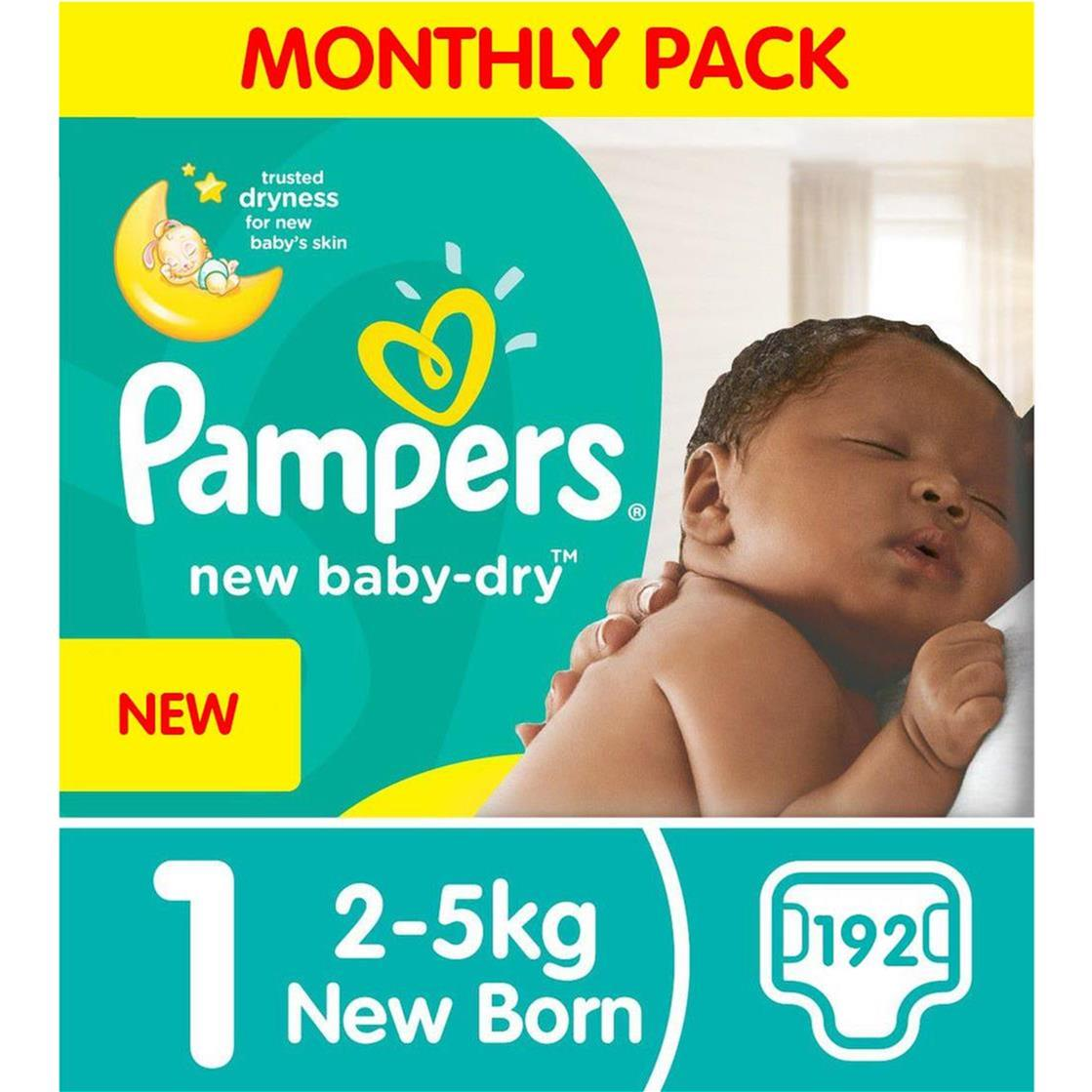 pampers new baby-dry 1 newborn