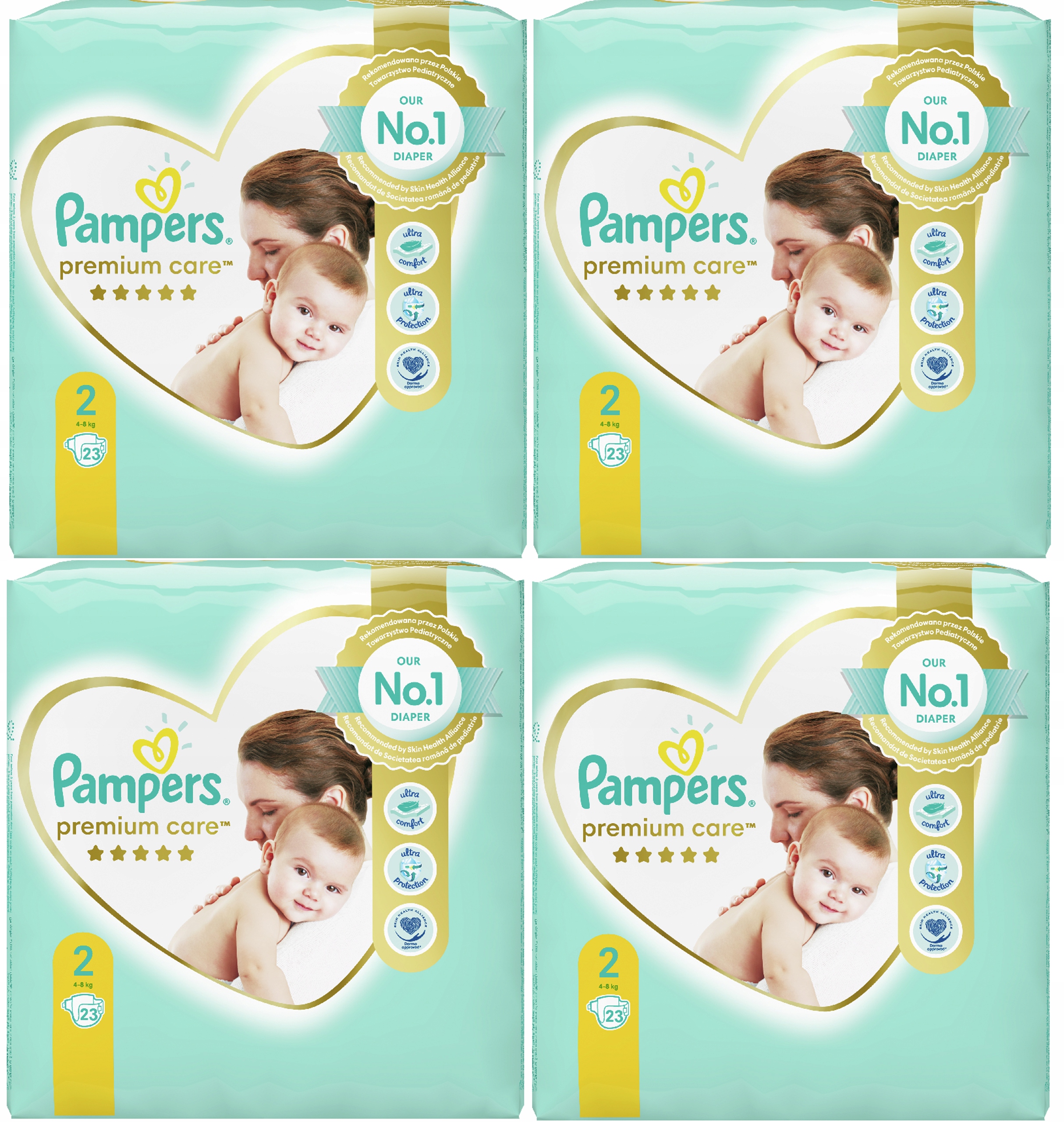 pampers 2 74 sztuki