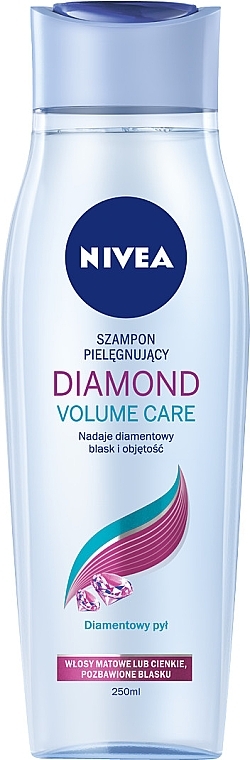 nivea szampon diamond volume care