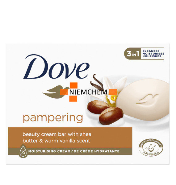 dove purely pampering shea butter mydło