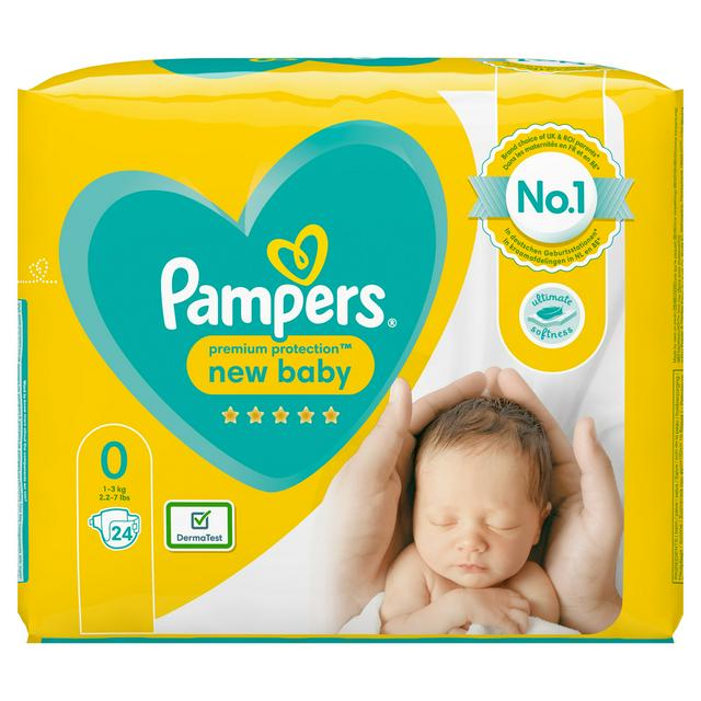 pampers size 0