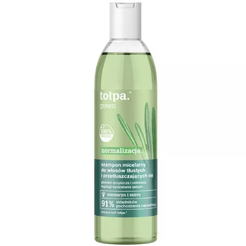 tołpa green normalizacja normalizujący szampon do włosów tłustych 300 ml