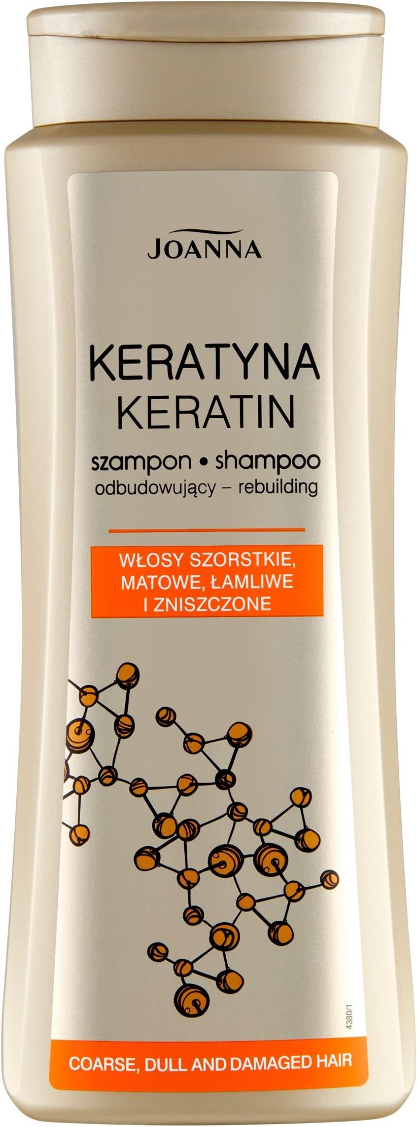 joanna keratyna szampon do włosów 200ml opinie