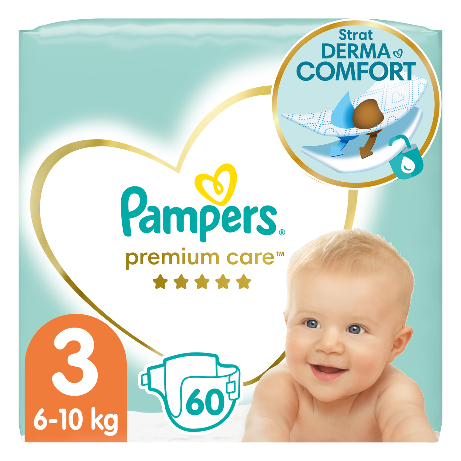 pieluchy pampers premium care gemini