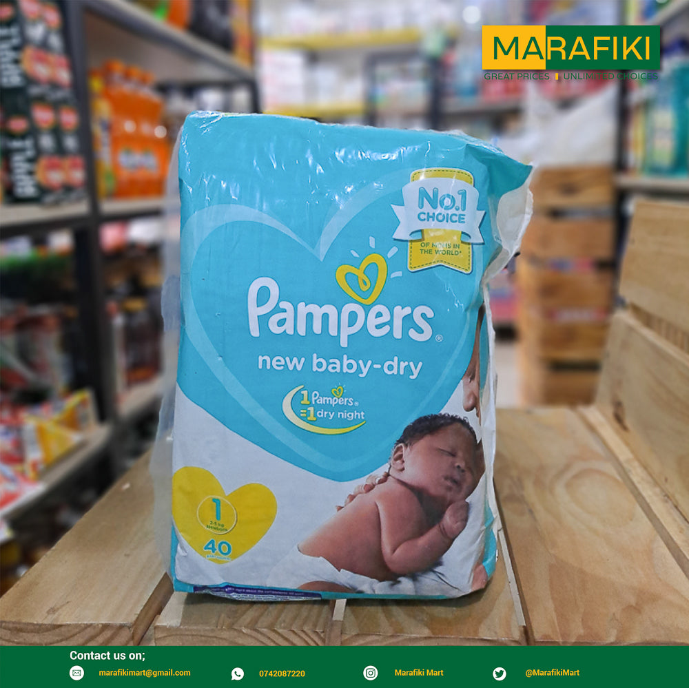 pampers 1 cena new baby dry