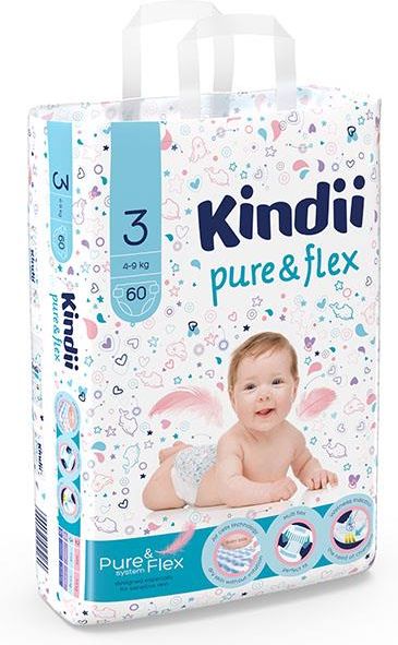 kindii pure & flex pieluchy