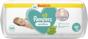 chusteczki pampers sensitive cena rossmann