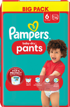 pampers giant pack 6