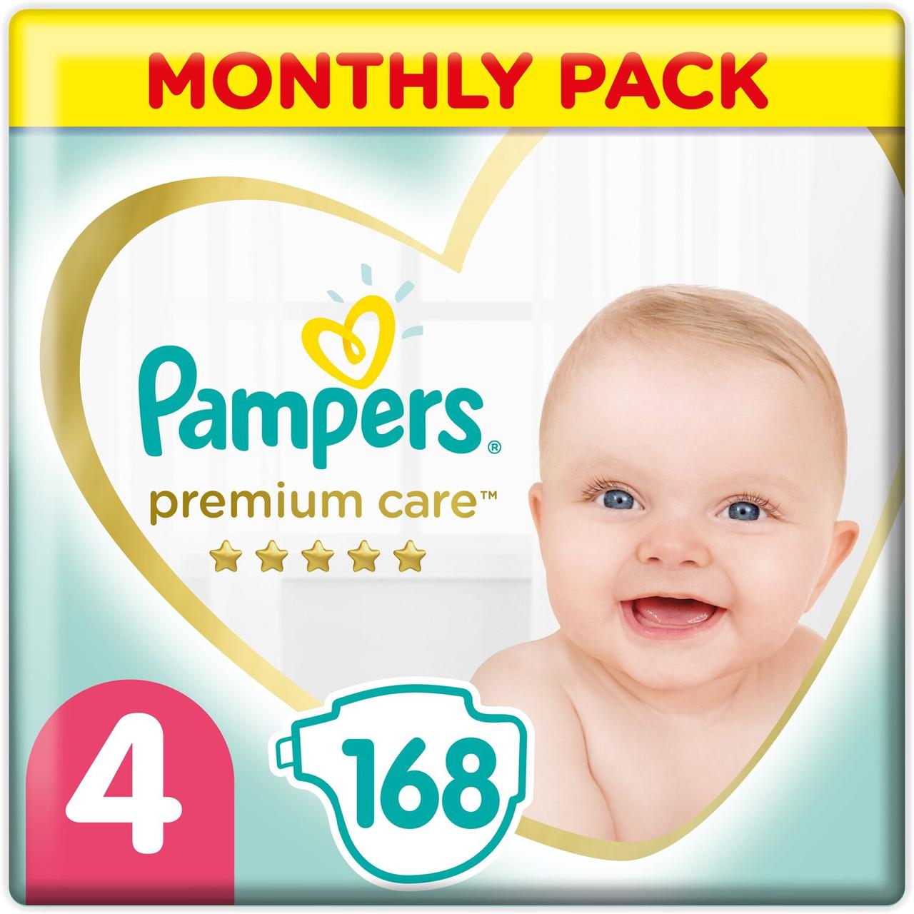 pampers premium care 4 204