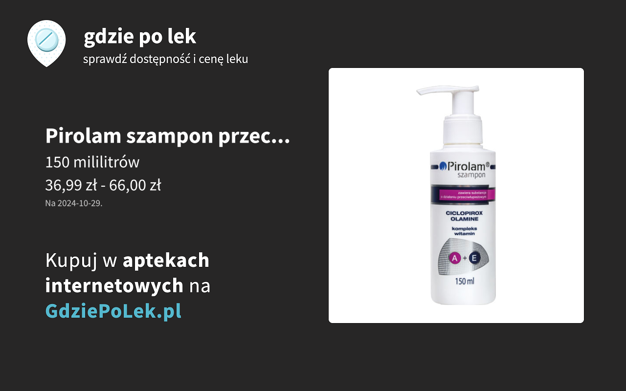 pirolam szampon 150 ml gemini