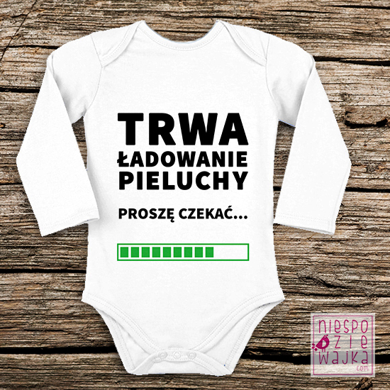 trwa ładowanie pieluchy