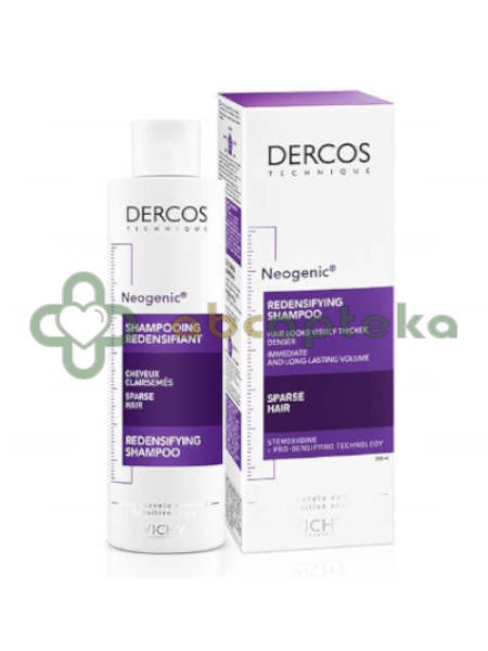 vichy dercos neogenic szampon przywracający gęstość włosów 200 ml