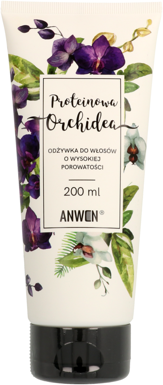 anwen odżywka proteinowa orchidea do włosów o wysokiej porowatości