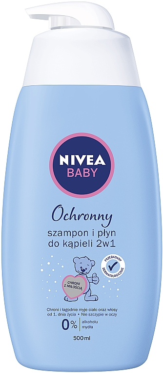 niebieski szampon nivea dla dzieci składa