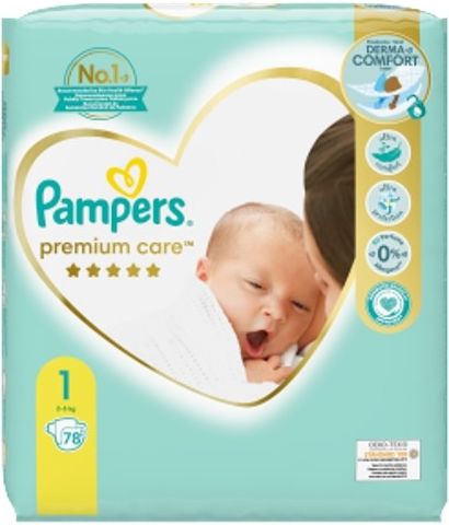 pampers pro care 1 cena