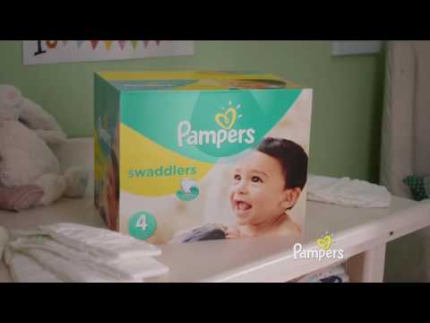 pampers swaddlers youtube