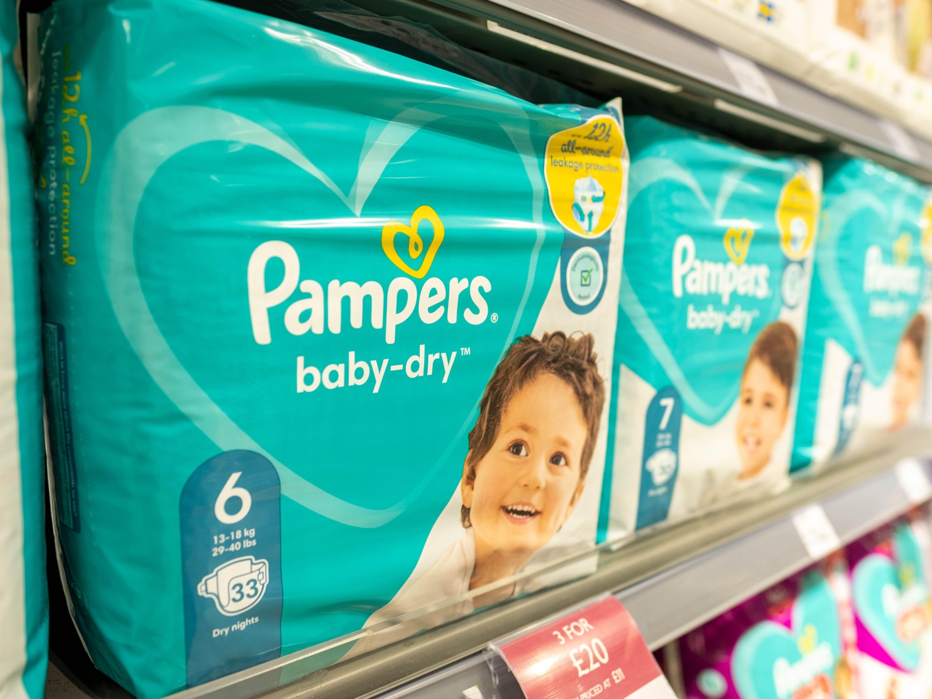 najlepsze promocje na pampers 6miesiecy supermarcet listopad