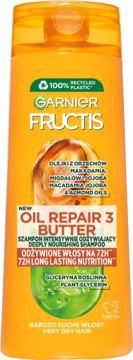 garnier oil repair 3 szampon bez silikonów