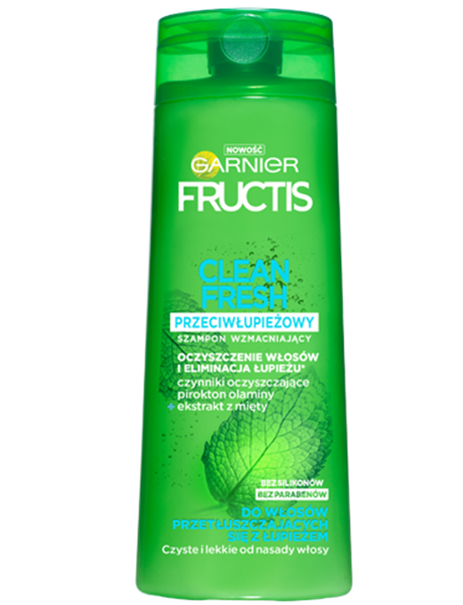 garnier fructis szampon do wlosow przetluszczajacych się z suchymi koncówkami