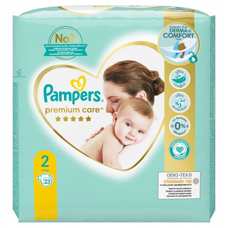 pampers pieluszki premium care newborn mini