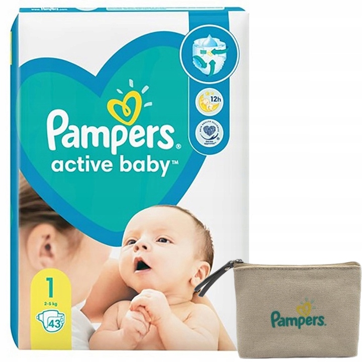 pampers 43 sztuki cena