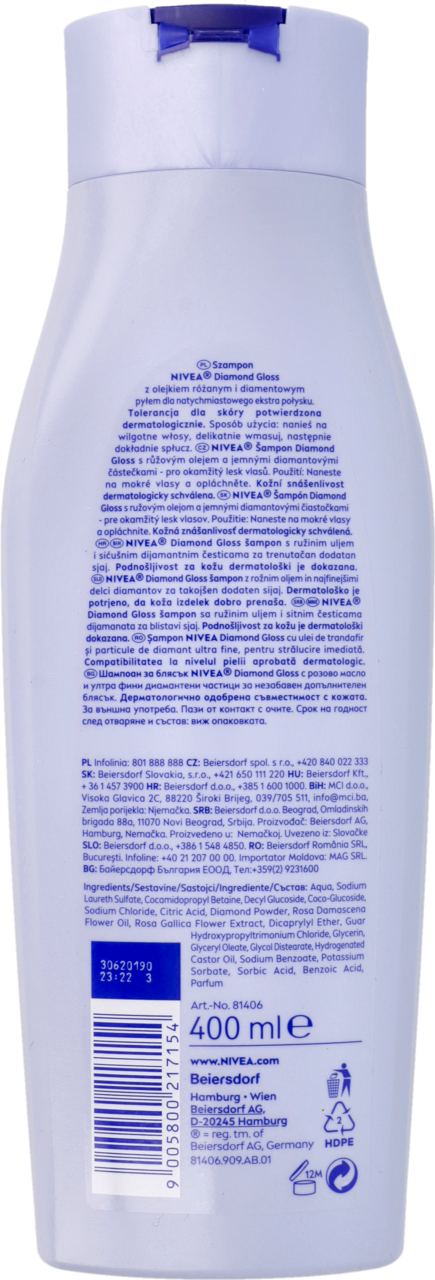 szampon nivea diamond volume rossman