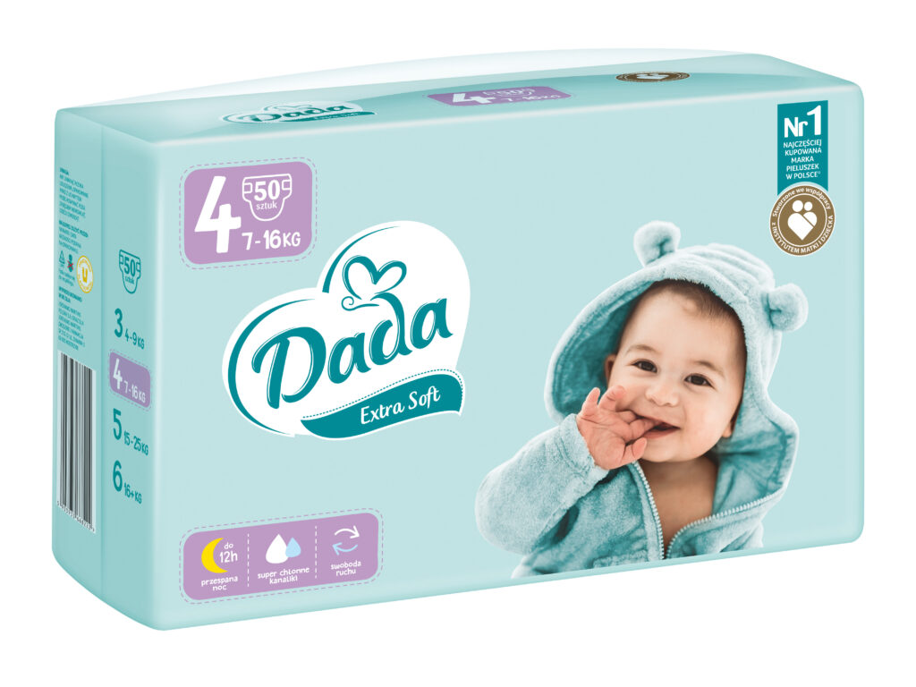 pieluchy dada jakie powyzej 5 kg