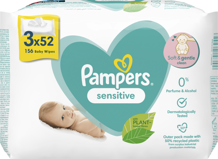 chusteczki pampers sensitive rossman