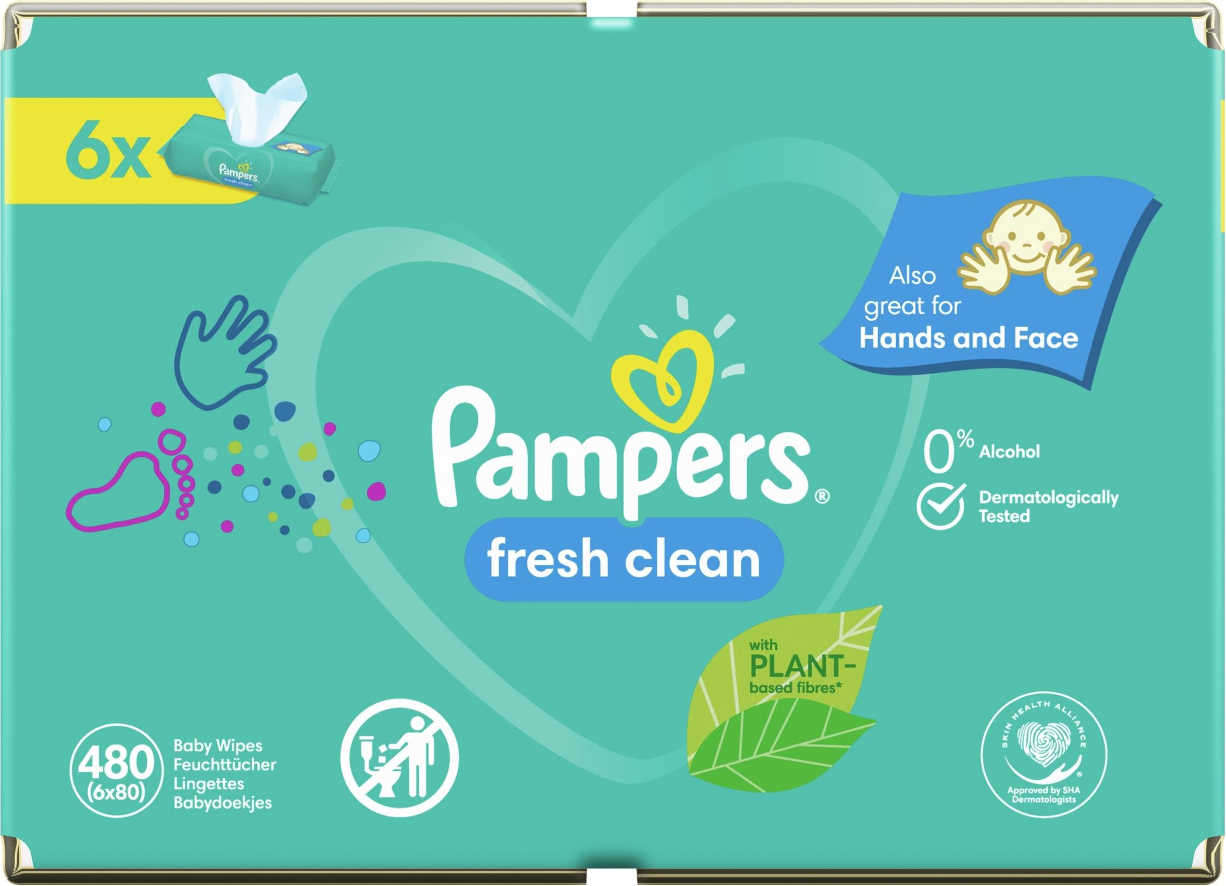 chusteczki pampers fresh clean promocja