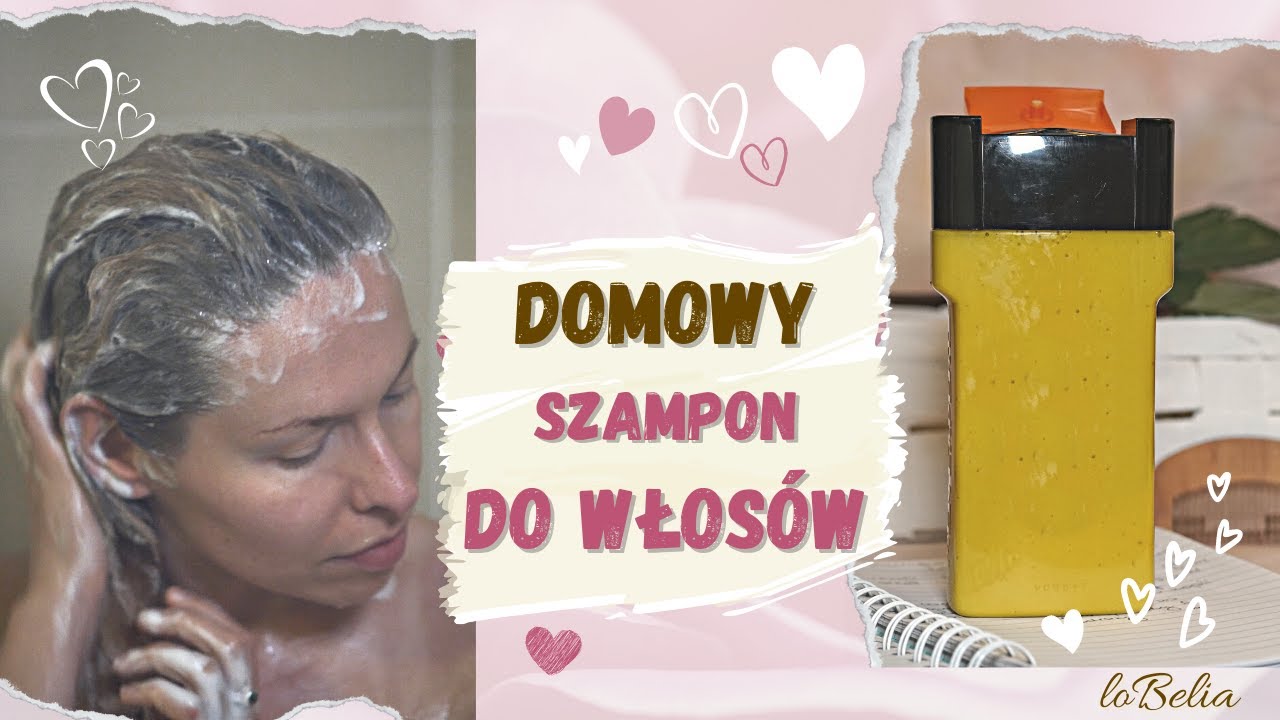 szampon do wlosow diy