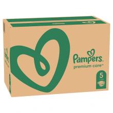 pampers żólte zielone