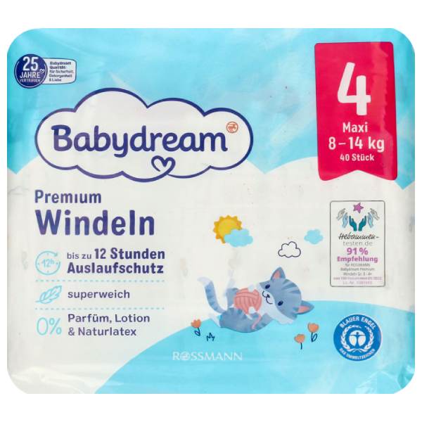 pampers babydream 4 34 stuck preis