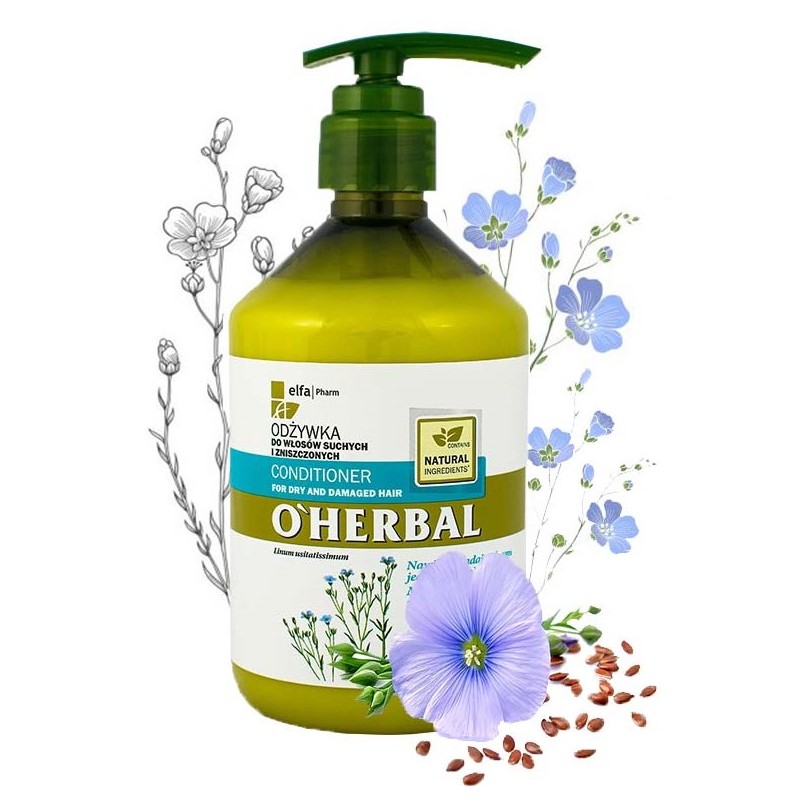 oherbal odżywka do włosów lniana blog