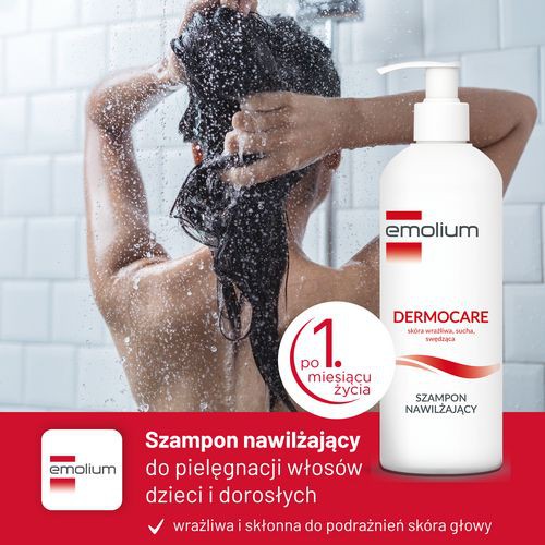 emolium dermocare szampon nawilżający 200ml