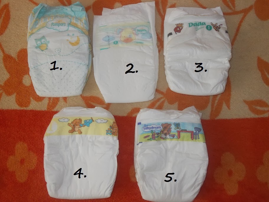 pampers jedynki