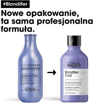 loreal professionnel blondifier cool szampon dla chłodnych odcieni blond