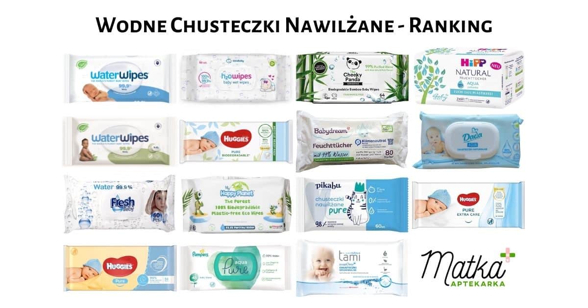 najlepsze chusteczki nawilżane dla niemowląt