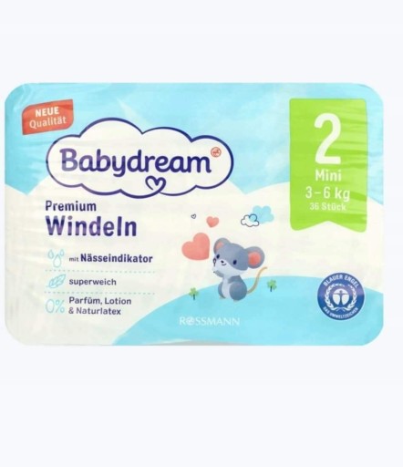 pieluchy babydream fun&fit 3 czy premium