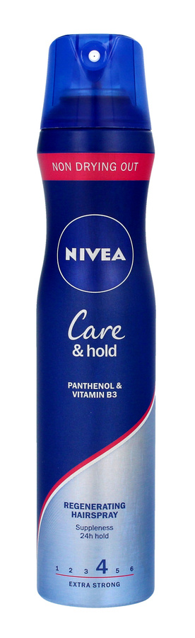 nivea lakier do włosów care & hold