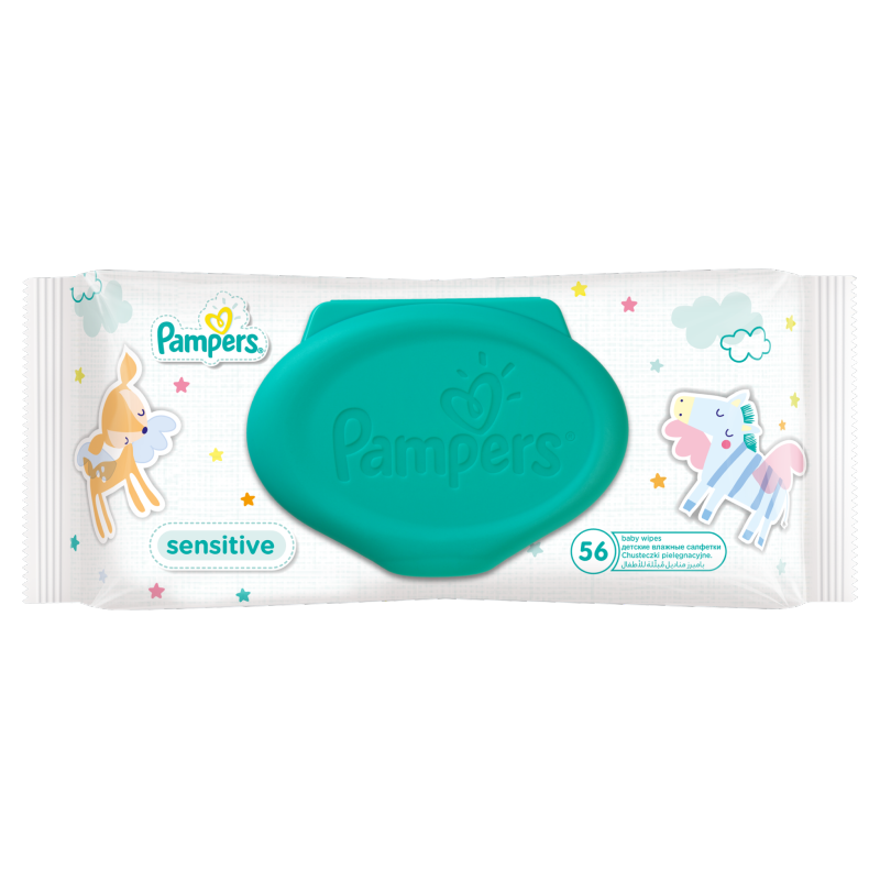 pampers chusteczki pudełku