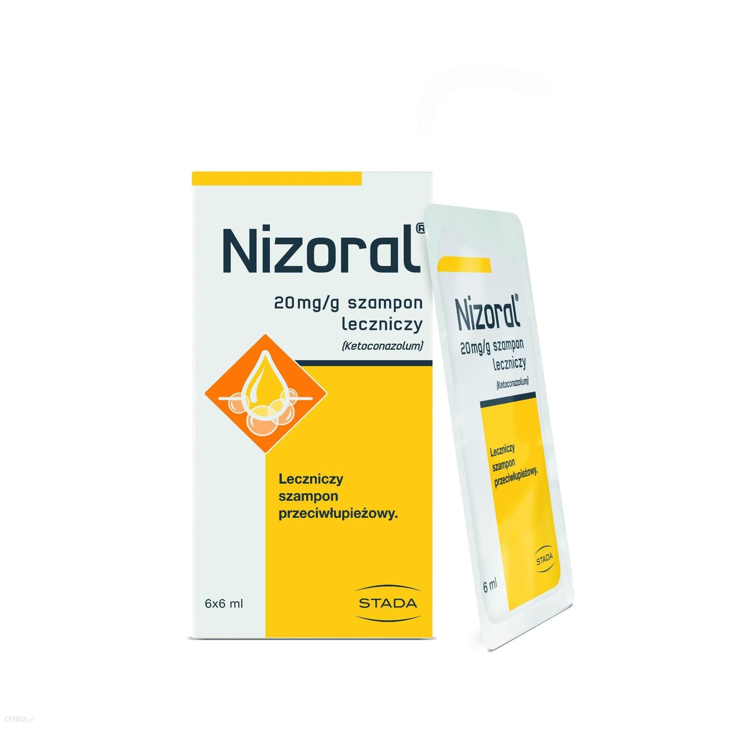 nizoral szampon przeciwłupieżowy 100ml ceneo