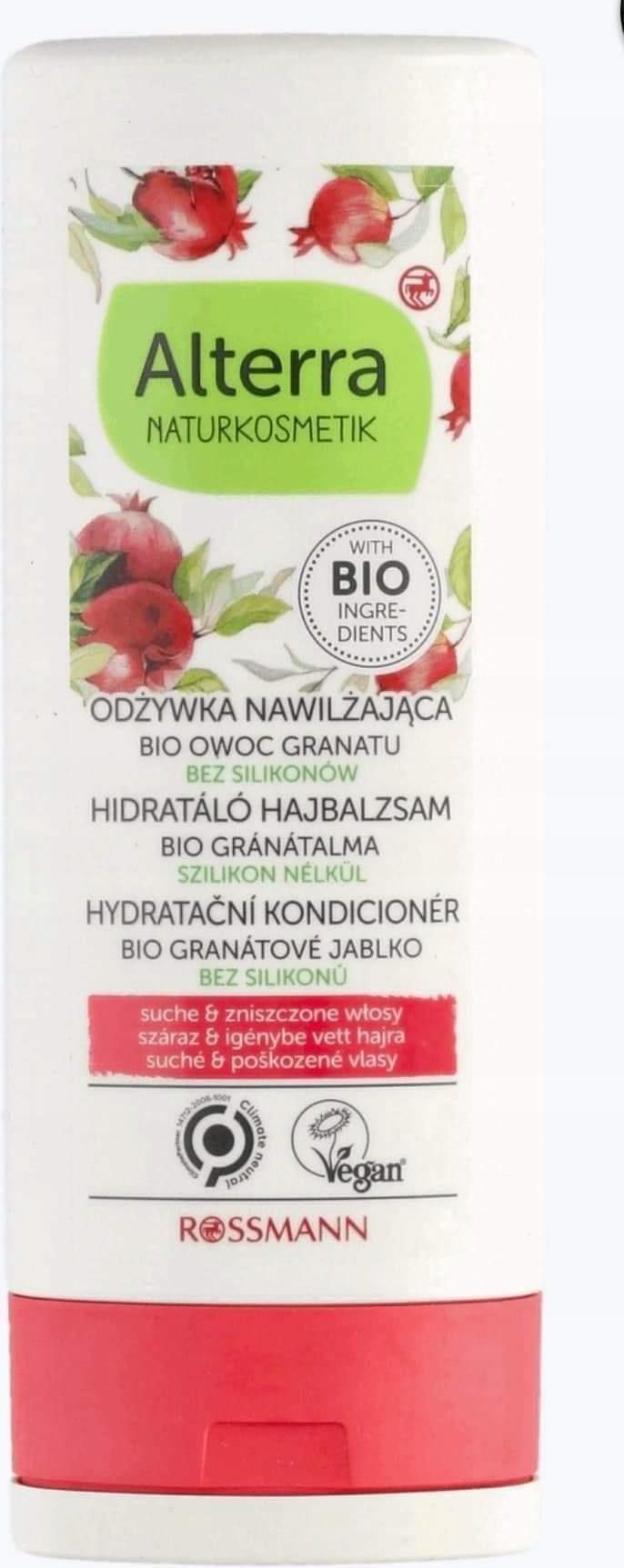 nawilżająca odżywka do włosów bio-owoc granatu &