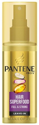 odżywka do włosów pantene bez spłukiwania