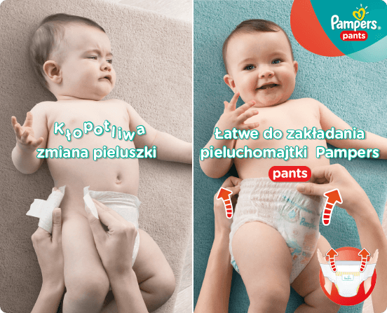 jak zakladac prawidłowo pampers pants