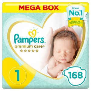 mega box pampers premium care