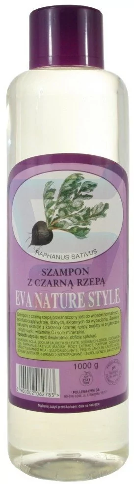 eva nature style szampon z czarną rzepą opinie