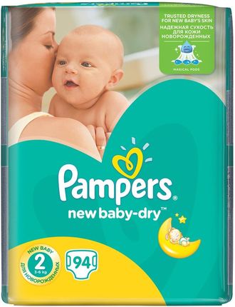 pampers new baby-dry rozmiar 2 mini 228 pieluszek